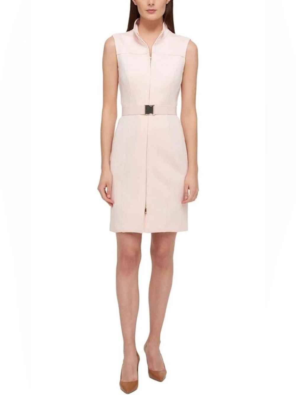 Tommy Hilfier Women's Classic Scuba Zip Up Dress Size 6